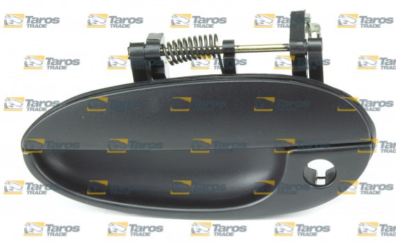 Set 4 Maniglie Esterne Porta Per Matiz 1998-2004 - Anteriore E Posteriore DX SX, Nero - Foto 6